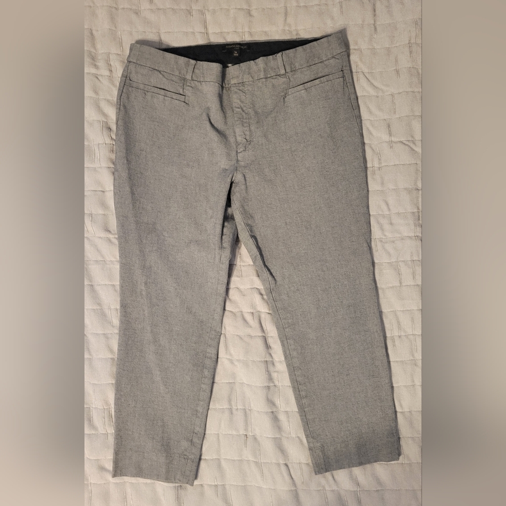 Banana Republic Light Gray Chinos